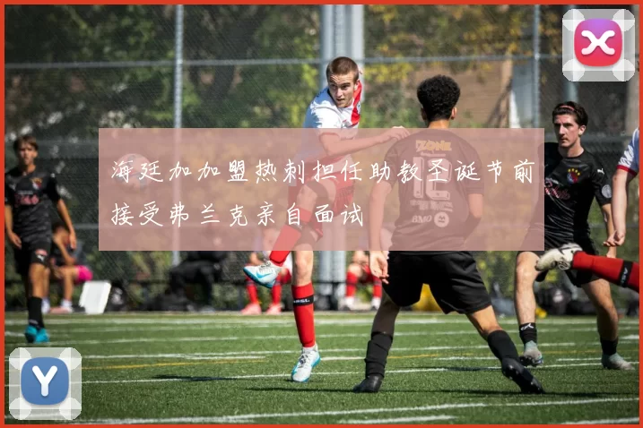海廷加加盟热刺担任助教圣诞节前接受弗兰克亲自面试